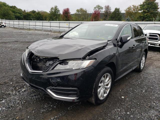 5J8TB4H36GL016081 - 2016 ACURA RDX BLACK photo 2