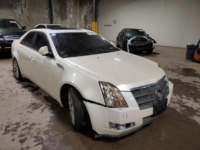 1G6DP57V280123907 - 2008 CADILLAC CTS HI FEA WHITE photo 1