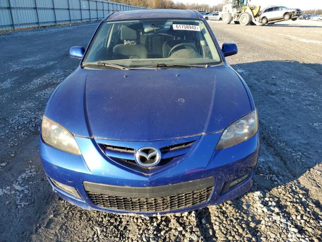 JM1BK323781839886 - 2008 MAZDA 3 S BLUE photo 5