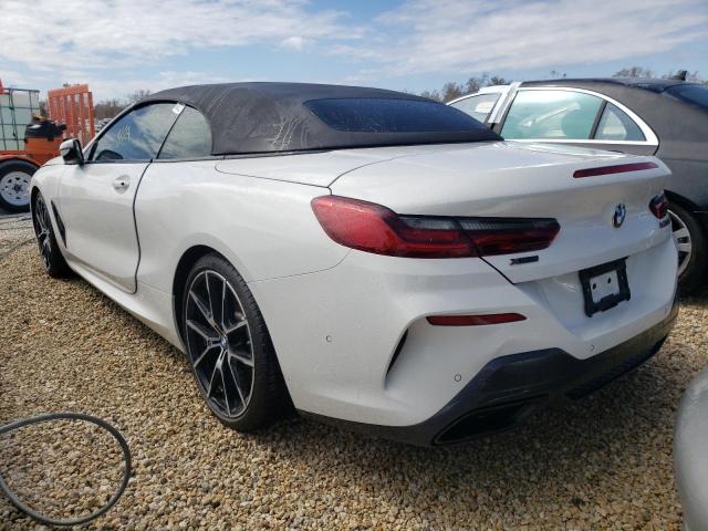 WBAFY4C55KBX38852 - 2019 BMW M850XI WHITE photo 3