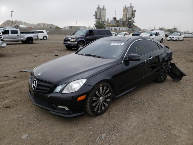 WDDKJ7CB5BF073284 - 2011 MERCEDES-BENZ E 550 BLACK photo 2