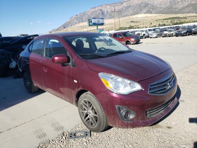 ML32F3FJ2KHF03659 - 2019 MITSUBISHI MIRAGE G4 MAROON photo 1