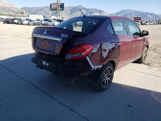 ML32F3FJ2KHF03659 - 2019 MITSUBISHI MIRAGE G4 MAROON photo 9