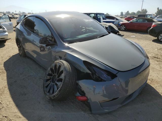 7SAYGDEF0NF415981 - 2022 TESLA MODEL Y فضي صورة 1