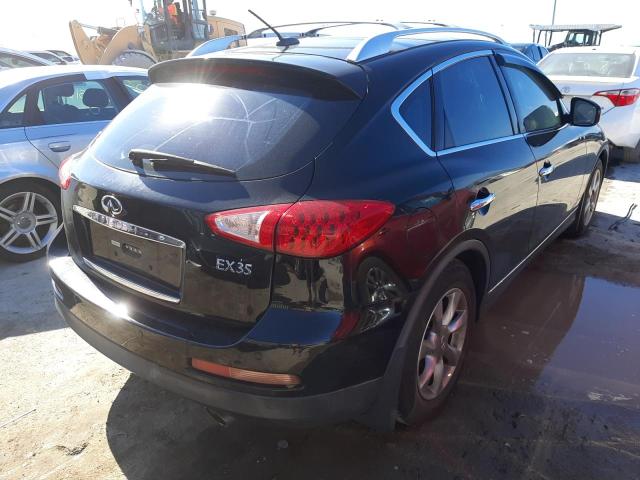 JNKAJ09E78M306387 - 2008 INFINITI EX35 BASE BLACK photo 4