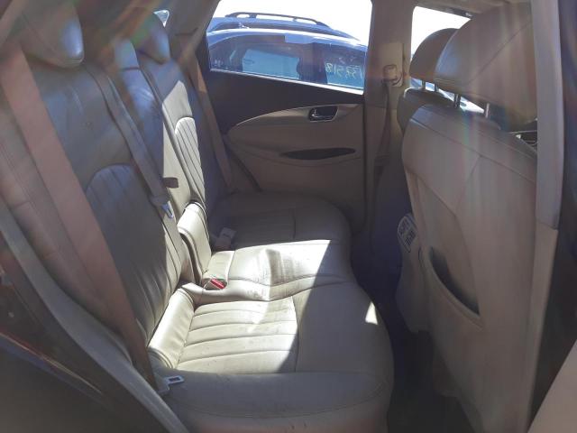 JNKAJ09E78M306387 - 2008 INFINITI EX35 BASE BLACK photo 6