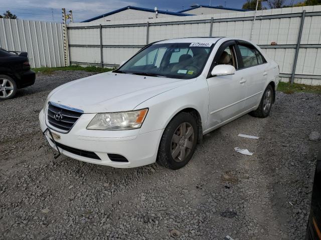 5NPET46C19H556601 - 2009 HYUNDAI SONATA GLS WHITE photo 2