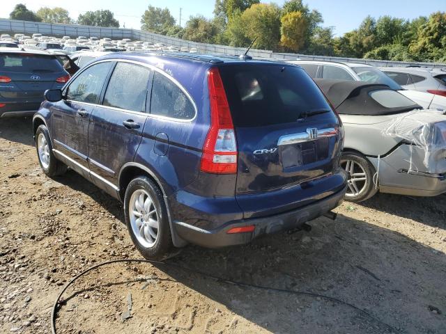 JHLRE48758C036622 - 2008 HONDA CR-V EXL BLUE photo 3