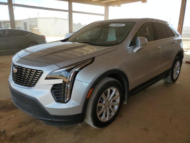 1GYAZAR44LF108736 - 2020 CADILLAC XT4 LUXURY SILVER photo 2