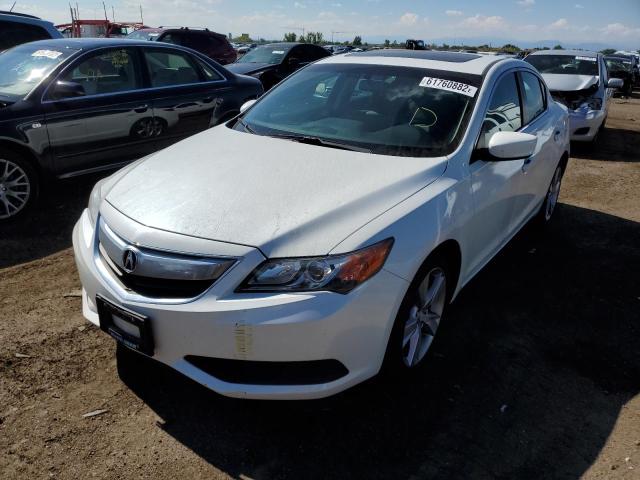 19VDE1F39FE003417 - 2015 ACURA ILX 20 WHITE photo 2