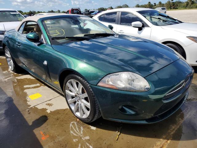 SAJDA44B375B00175 - 2007 JAGUAR XK GREEN photo 1