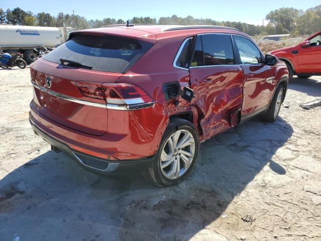 1V2EE2CAXMC207439 - 2021 VOLKSWAGEN ATLAS CROS RED photo 4