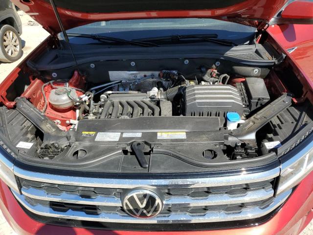 1V2EE2CAXMC207439 - 2021 VOLKSWAGEN ATLAS CROS Красный фото 7