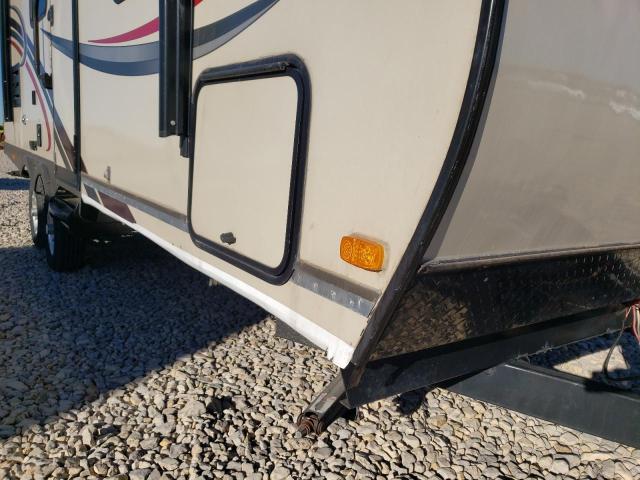 5ZWTG2620C1001923 - 2012 EVER CAMPER TAN photo 9