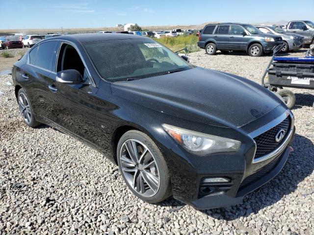 JN1BV7AR8EM700299 - 2014 INFINITI Q50 BASE BLACK photo 1