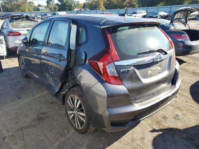 3HGGK5H99KM720858 - 2019 HONDA FIT EXL GRAY photo 3