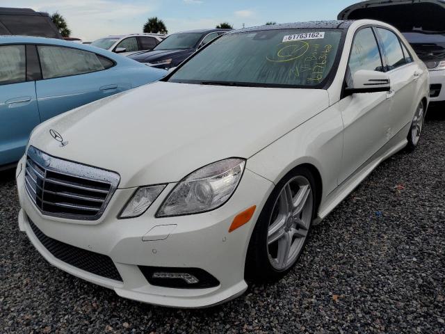 WDDHF7CB5BA377661 - 2011 MERCEDES-BENZ E 550 WHITE photo 2