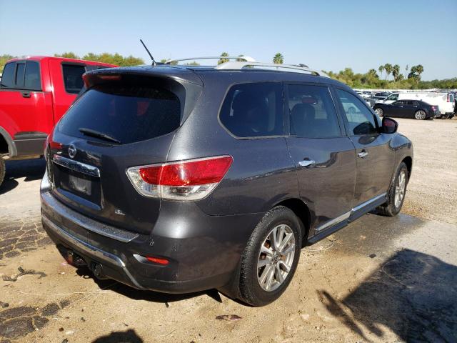 5N1AR2MN1EC634401 - 2014 NISSAN PATHFINDER GRAY photo 4