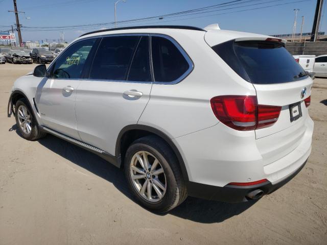5UXKR0C59F0P10334 - 2015 BMW X5 XDRIVE3 WHITE photo 3