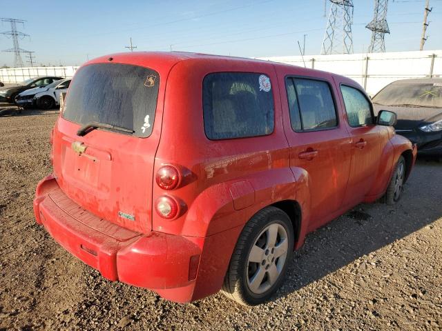 3GNBAADB4AS552335 - 2010 CHEVROLET HHR LS RED photo 3