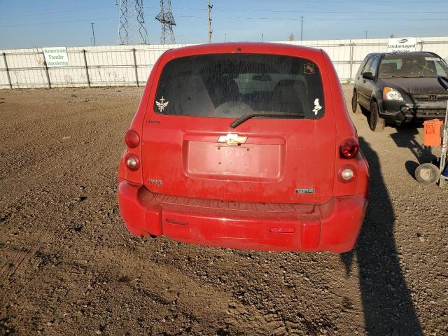 3GNBAADB4AS552335 - 2010 CHEVROLET HHR LS RED photo 6