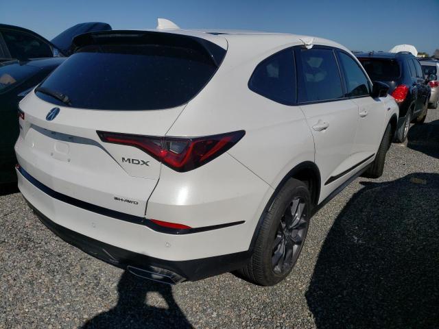 5J8YE1H08NL032829 - 2022 ACURA MDX A-SPEC WHITE photo 4