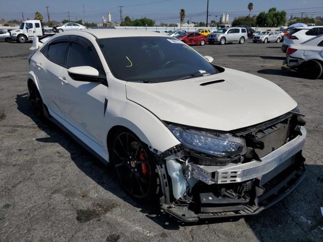 SHHFK8G78KU205686 - 2019 HONDA CIVIC TYPE WHITE photo 1