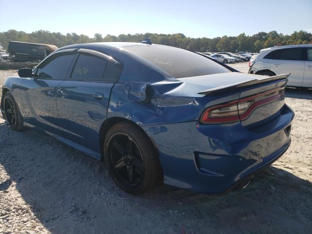 2C3CDXCT2LH184247 - 2020 DODGE CHARGER R/ BLUE photo 3