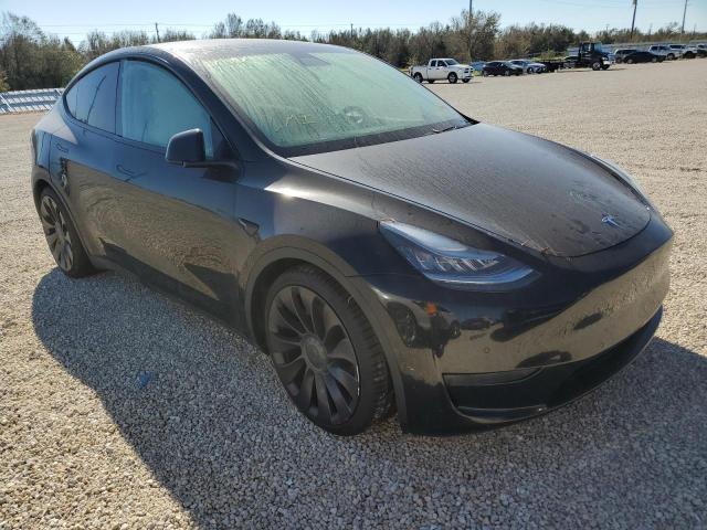 5YJYGDEFXLF037310 - 2020 TESLA MODEL Y أسود صورة 1