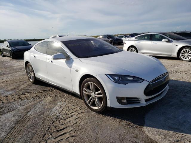 5YJSA1CG3DFP17018 - 2013 TESLA MODEL S Սպիտակ լուսանկար 1