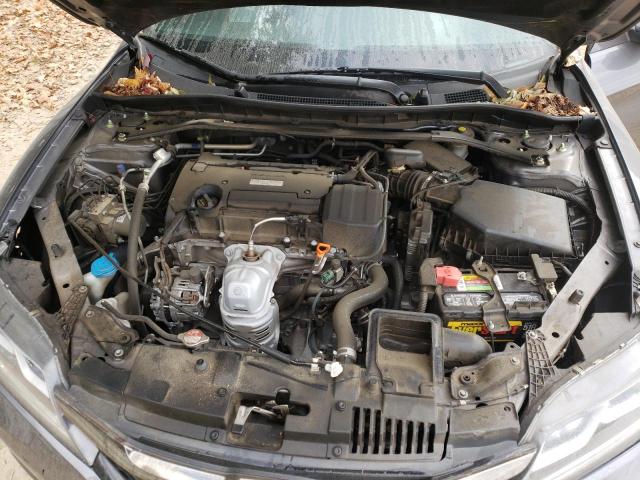 1HGCT1B64GA007258 - 2016 HONDA ACCORD EXL GRAY photo 7