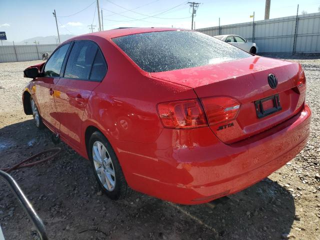 3VW2K7AJ4EM335895 - 2014 VOLKSWAGEN JETTA BASE 红色 照片 3