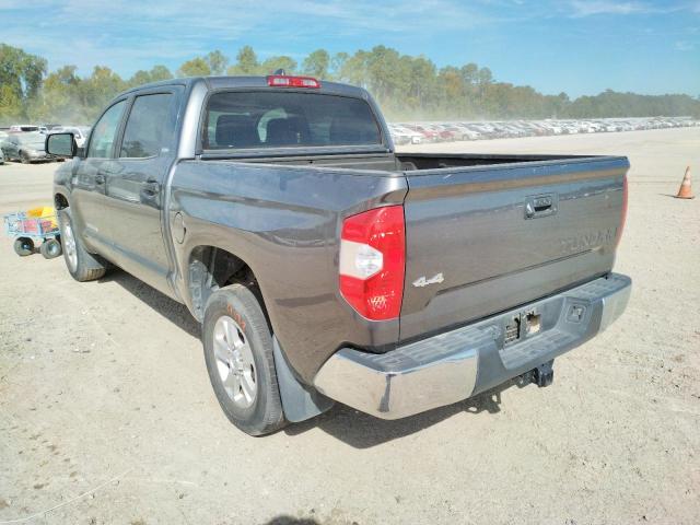 5TFDY5F12MX975376 - 2021 TOYOTA TUNDRA CRE GRAY photo 3