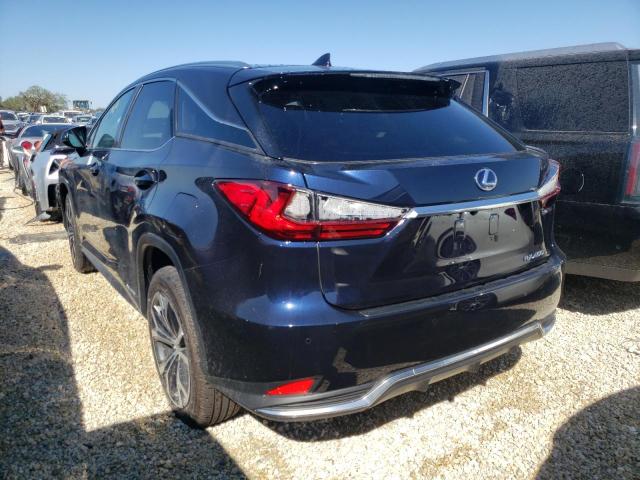 2T2HGMDA4LC055971 - 2020 LEXUS RX 450H BLUE photo 3