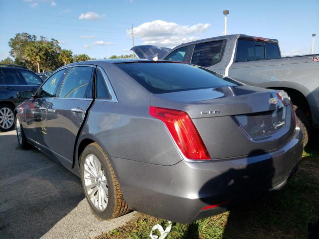 1G6KC5RX0JU159756 - 2018 CADILLAC CT6 LUXURY GRAY photo 3