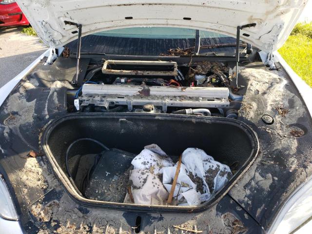 5YJSA1E66MF451501 - 2021 TESLA MODEL S Սպիտակ լուսանկար 7