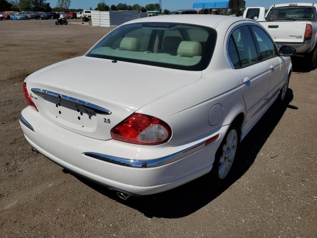 SAJEA51D63XD14155 - 2003 JAGUAR X-TYPE WHITE photo 4