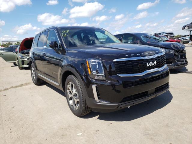 5XYP34HC1NG318206 - 2022 KIA TELLURIDE BLACK photo 1