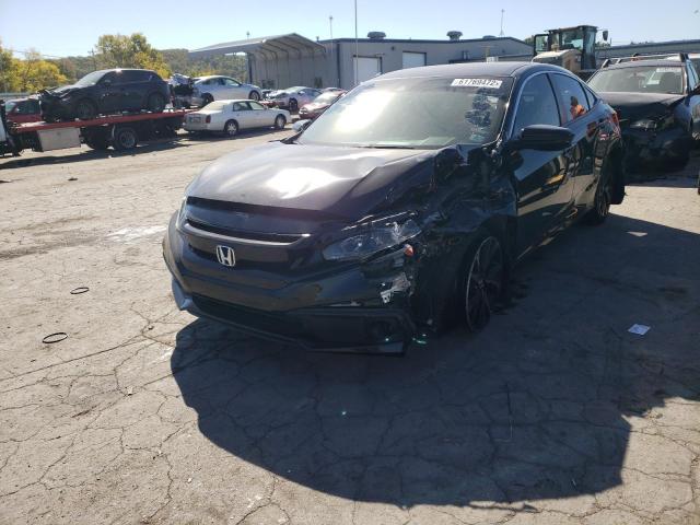 2HGFC2F85KH596295 - 2019 HONDA CIVIC SPOR 黑色 照片 2