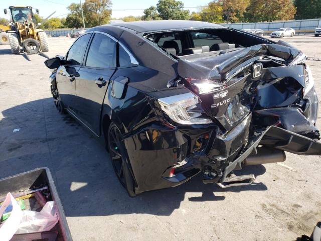 2HGFC2F85KH596295 - 2019 HONDA CIVIC SPOR 黑色 照片 3