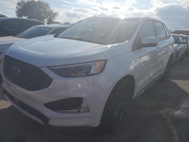 2FMPK4AP8LBB42333 - 2020 FORD EDGE ST WHITE photo 2