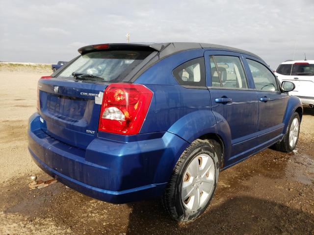 1B3HB48AX9D219265 - 2009 DODGE CALIBER SX BLUE photo 4