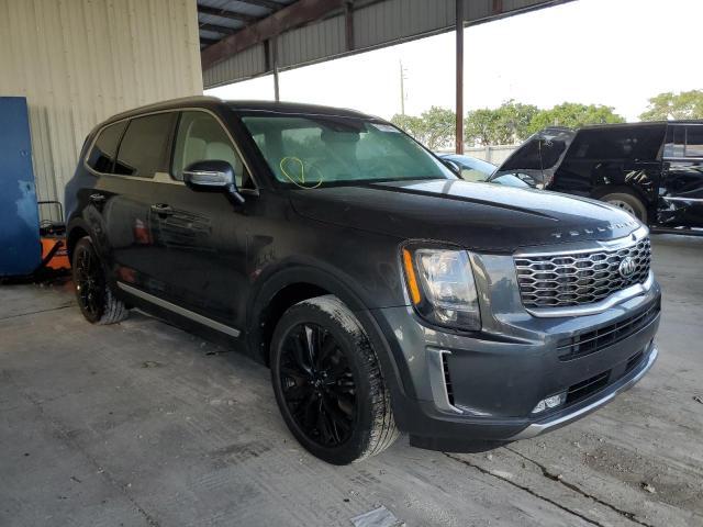 5XYP54HC4LG038724 - 2020 KIA TELLURIDE GRAY photo 1