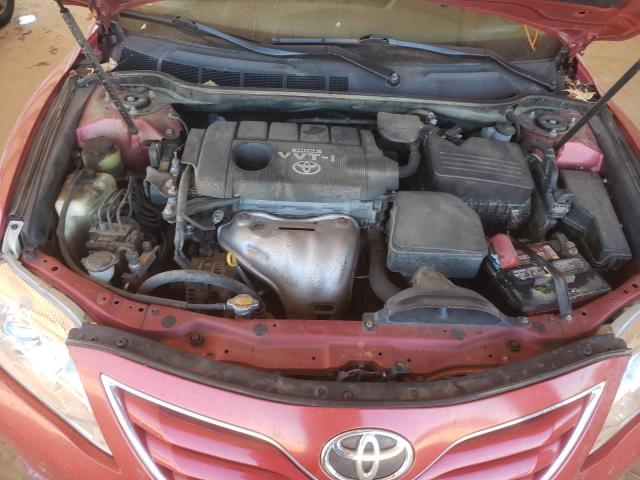 4T1BF3EKXAU064717 - 2010 TOYOTA CAMRY BASE RED photo 7