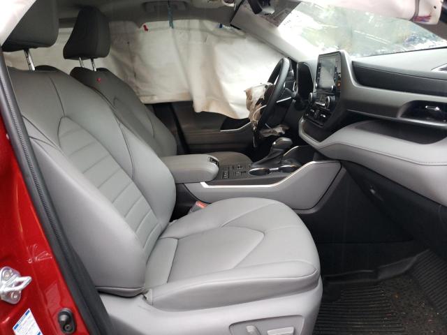 5TDGZRBH9NS211598 - 2022 TOYOTA HIGHLANDER Qırmızı foto 5