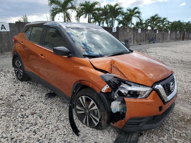 3N1CP5CU6JL536785 - 2018 NISSAN KICKS S ORANGE photo 1