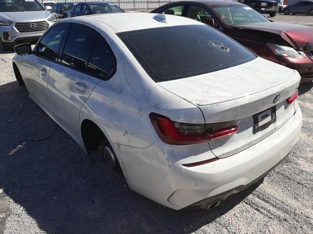 3MW5R1J08N8C28435 - 2022 BMW 330I WHITE photo 3