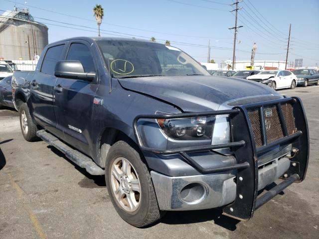 5TBEV54107S462887 - 2007 TOYOTA TUNDRA CRE GRAY photo 1