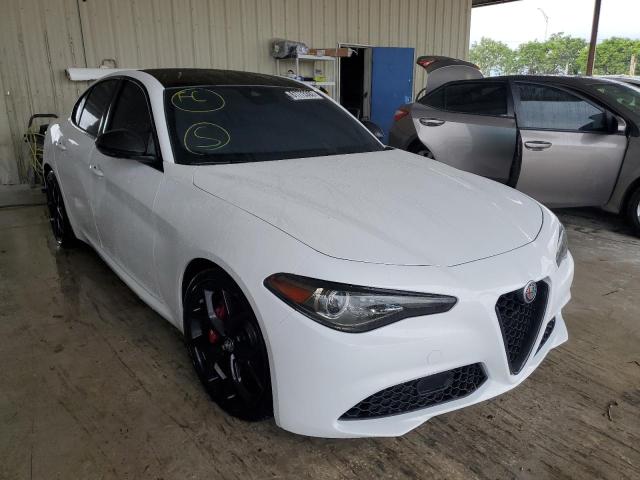 ZARFAMAN5L7625200 - 2020 ALFA ROMEO GIULIA WHITE photo 1