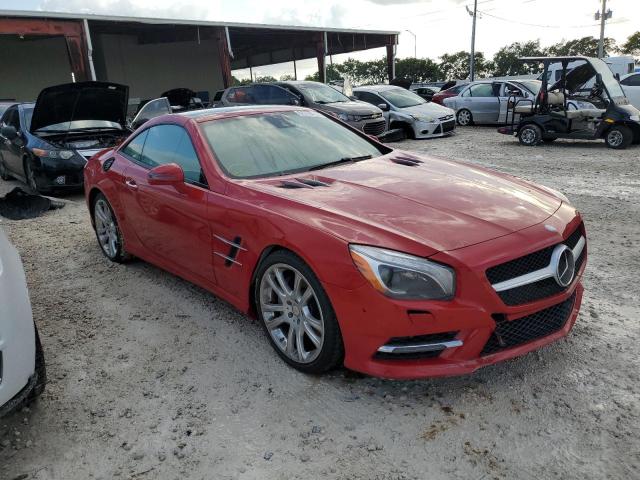 WDDJK6FA4GF041732 - 2016 MERCEDES-BENZ SL 400 RED photo 1